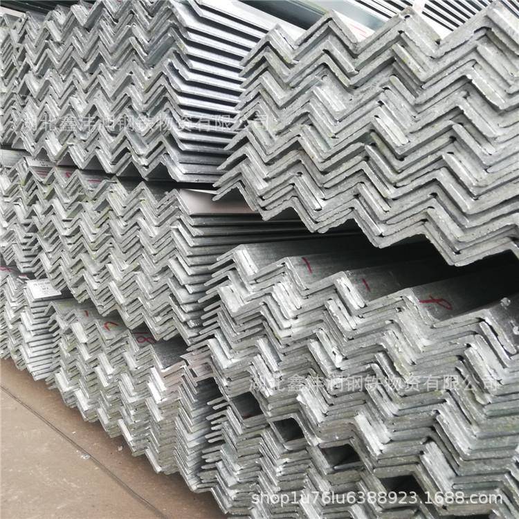 武汉热镀锌角钢50*5镀锌角铁厂家现货销售