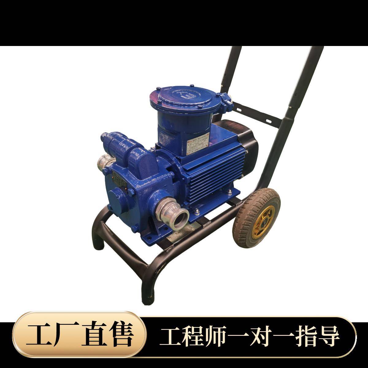 牌KYB自吸防爆滑板泵移动式柴油滑板叶片泵KYB40-20-30