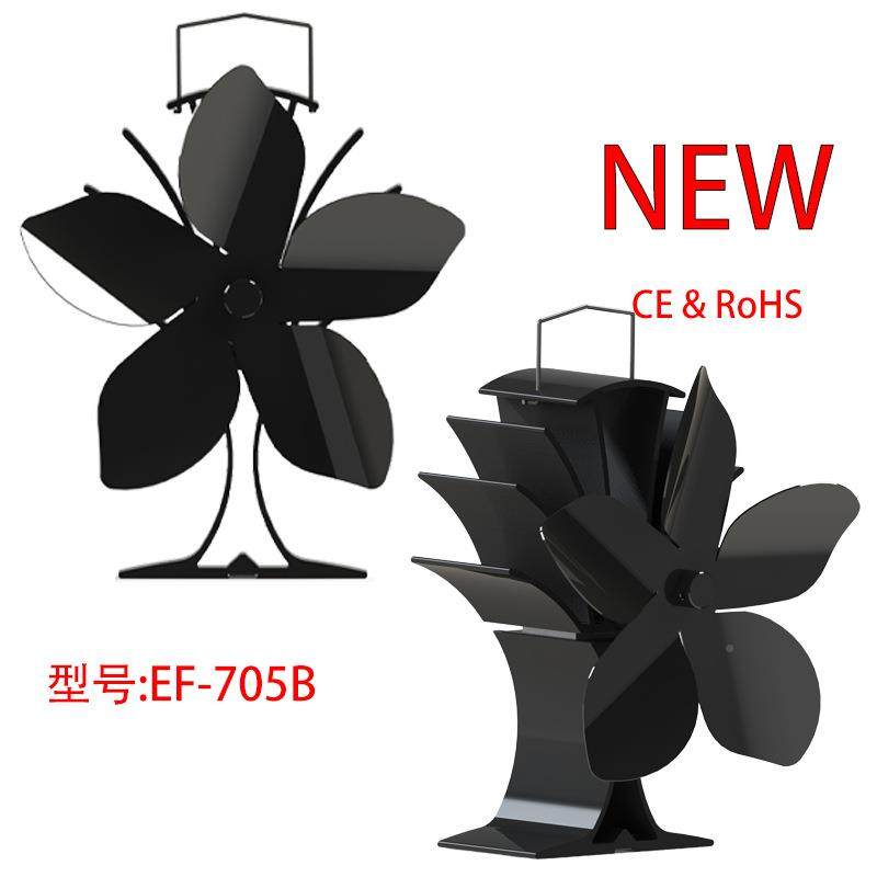 壁石炉风扇能热力风扇康暖千丰臣煤油动炉取暖柴火炉自发电热ERA