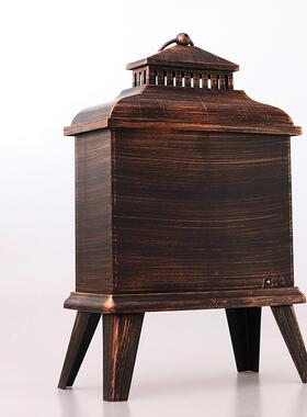 新L款ED仿火焰壁炉RWN风圣诞节场景室内摆真件装饰壁炉暖风灯灯