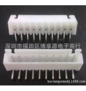 X2.5-10A接W连器间距2.54m4mXH-10PH弯VHZ针白色针座一包1000只