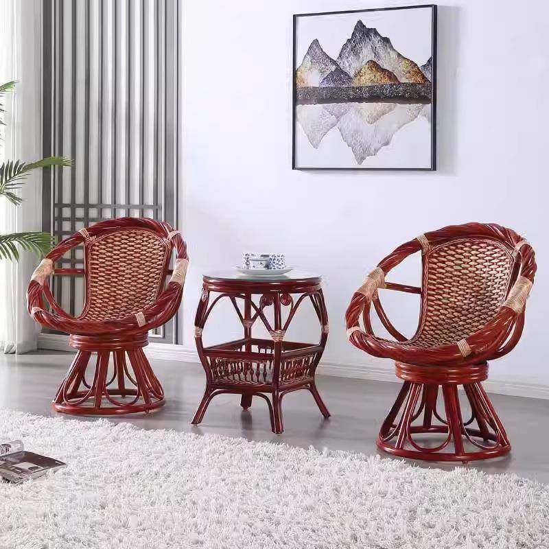 阳真背茶桌椅家用简约休闲客厅茶几圆THI靠桌组合台高背藤椅椅三,商业/办公家具,商用藤编家具,淘宝优惠券,粉丝福利购,淘宝优惠卷