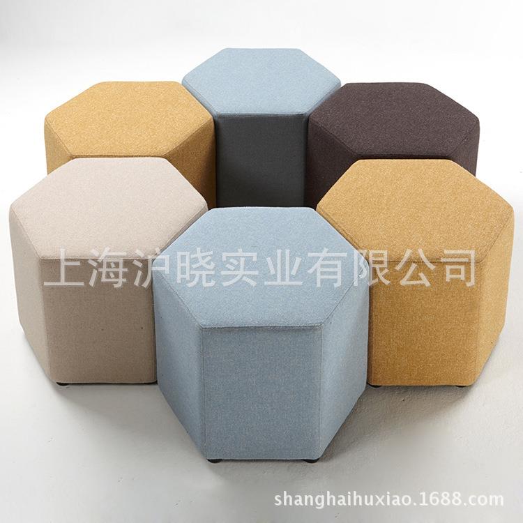 共公区域沙发创意沙发凳幼儿园沙GTU发坐方凳小沙发凳凳子