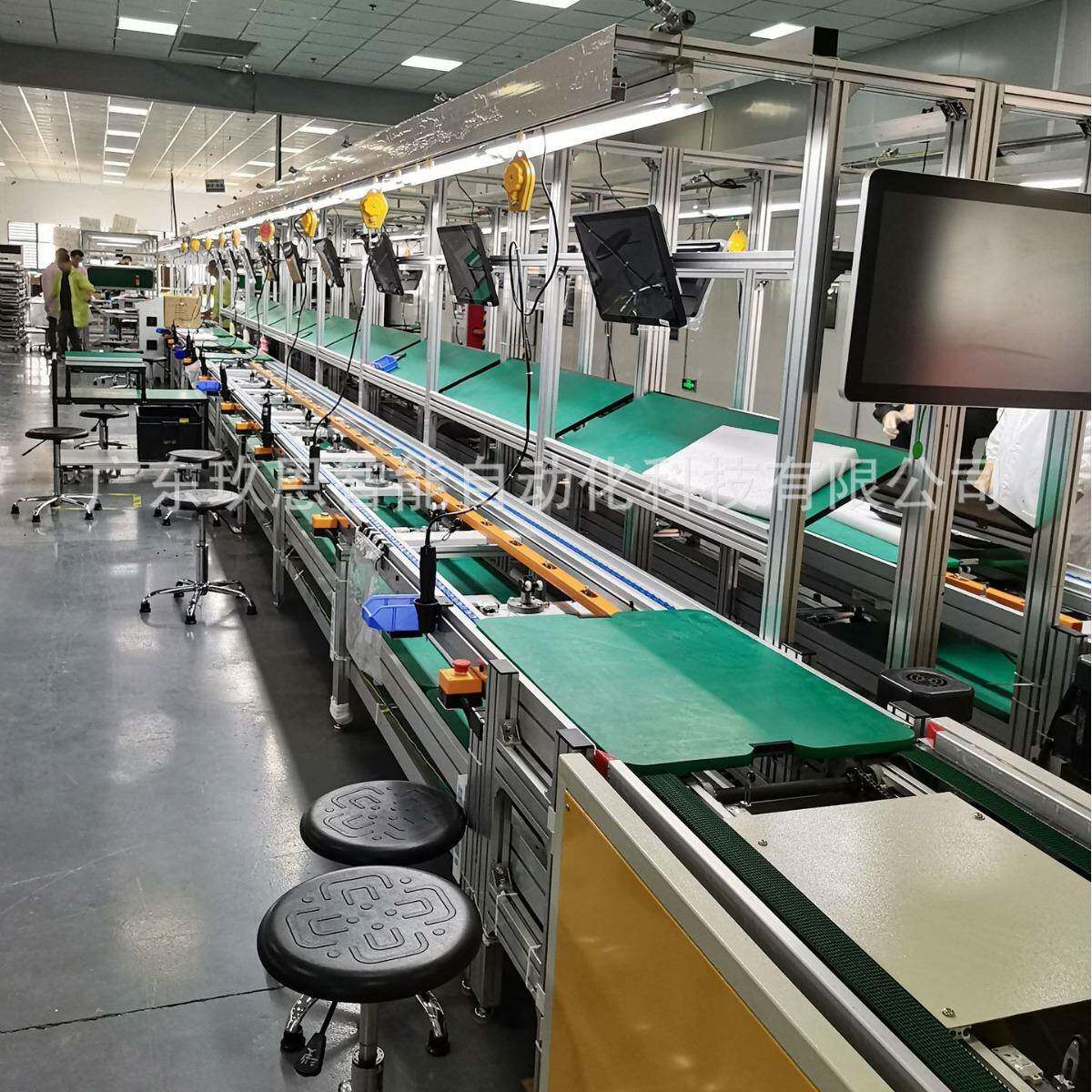 播大屏显示器流高显示屏生清监控显示屏组装线多直尺寸示器倍速显