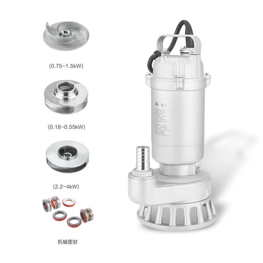 30碱4全不锈钢污水泵316耐潜腐蚀KOP酸排污切割高泵316L耐温工业