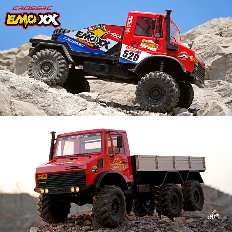 Crossrc EMO XX 1/6 大恐龙 剑龙 雷龙 RC遥控电动攀爬越野模型车
