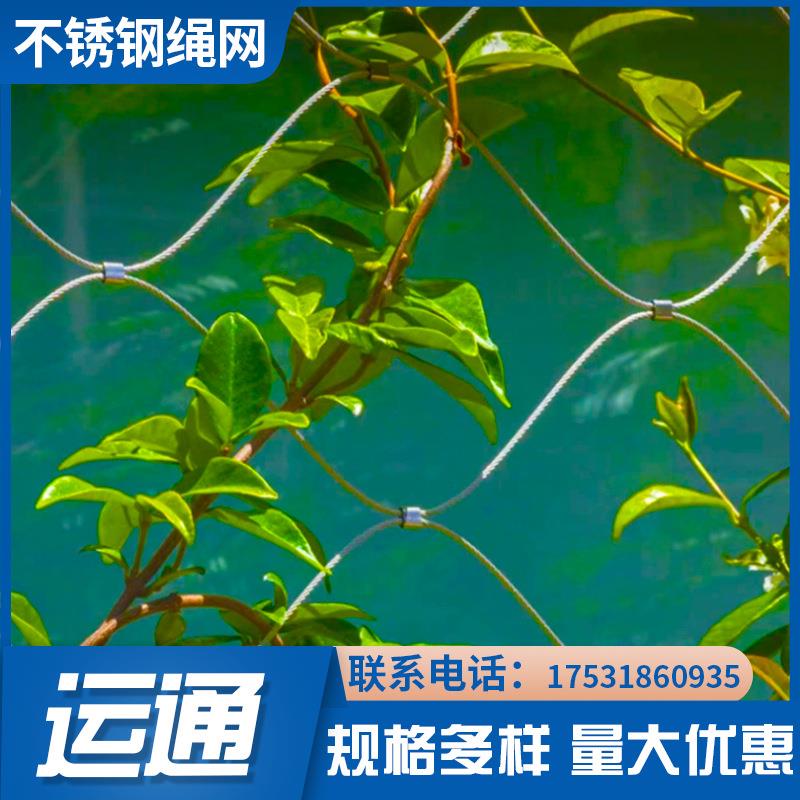 A道路防护绳网A子文防坠落不锈钢卡扣绳网