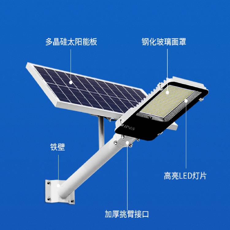 芯鹏达XPD-Ty006 100w太阳能板庭院灯惠民壁灯