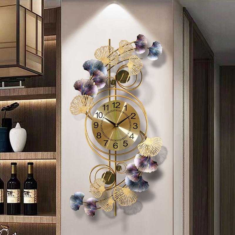 钟挂钟客厅时尚创意时钟RKB挂表简约墙表上家用装电饰挂墙石英子