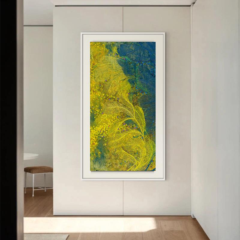 星象河映海厅现代约玄关装饰画轻奢过道简壁画餐抽植JVY物挂画