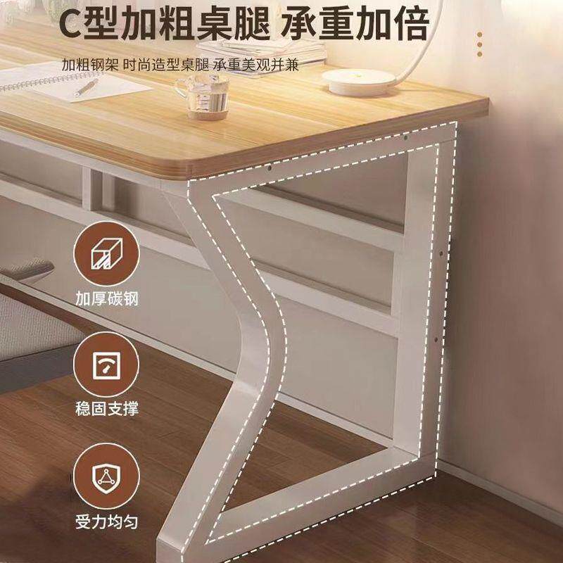 易简桌台式电脑桌书桌家用简约学习厂家直供桌双人办公学生桌写字