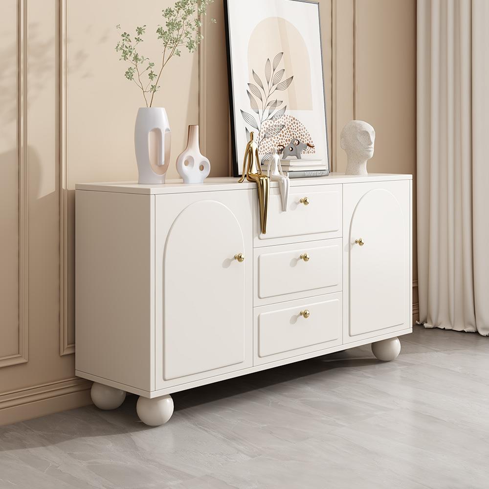 y抽法屉式奶油F77H9SM5风实木五斗柜收纳柜卧室靠m墙储物柜床尾柜