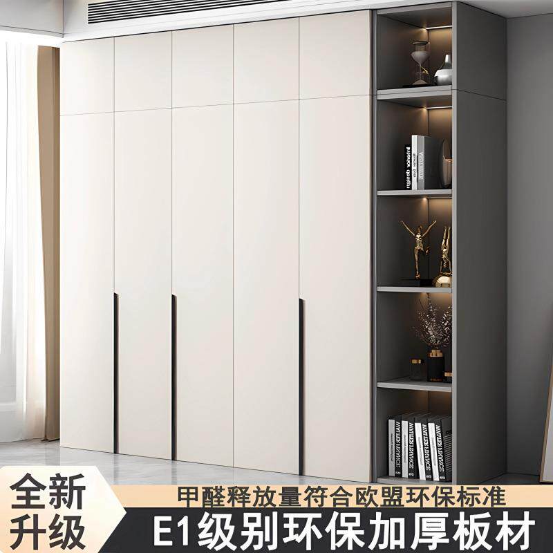 衣柜家用卧收柜租房简约现室代对开门衣出橱儿童简易小户UNV型纳