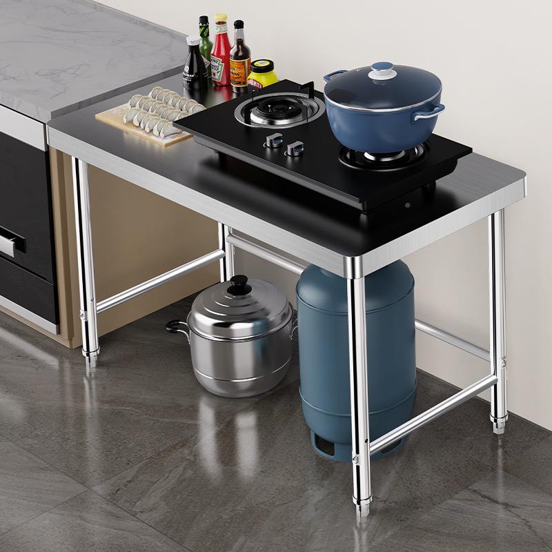 可订层锈钢作台厨房操F97J8MT5工作台商不用打荷台灶台架单切菜案