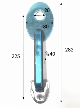 外装门把手扶手防盗门拉手复合门防火门铁门拉手防盗门锁拉手