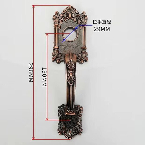 虎齿锁防盗门锁虎齿门锁外装木门大门锁自动锁B级移门锁锁芯