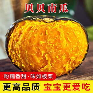 贝贝板栗味小南瓜正宗新鲜贝贝南瓜粉糯香甜孕妇儿童 京鲜匠