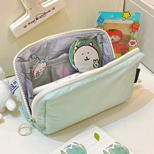 ins风女生高颜值薄荷青吐司笔袋