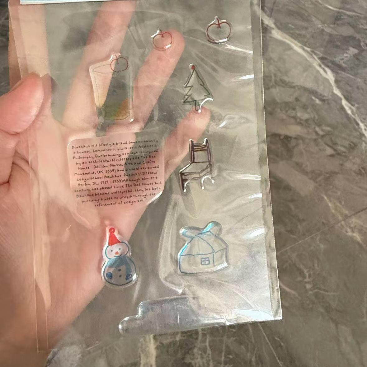 可爱ins风手机平板立体果冻贴纸