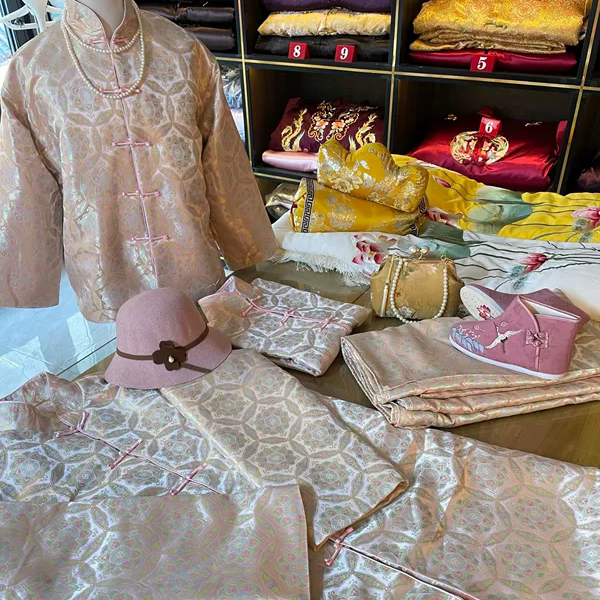 新款高档寿服新中式寿衣老年人寿衣冲喜寿衣寿服七件全套