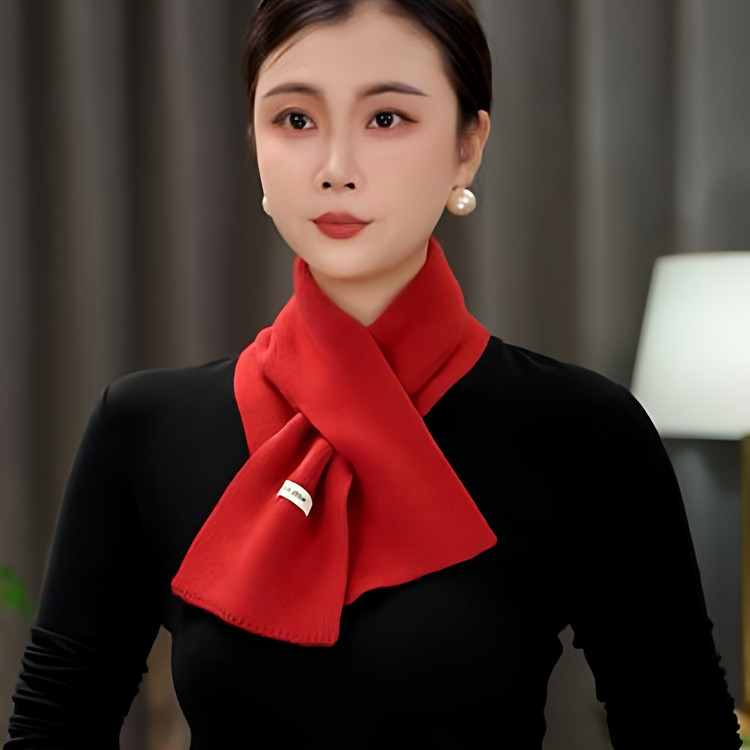 2025秋冬新款百搭时尚针织围巾