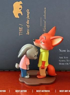 疯狂动物城拍档尼克朱迪网红爆款盲盒盲袋小礼品正版公仔手办