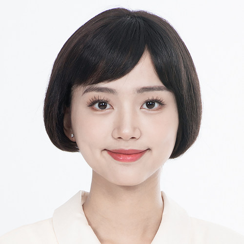 娇滴滴假发真人发丝波波头直发