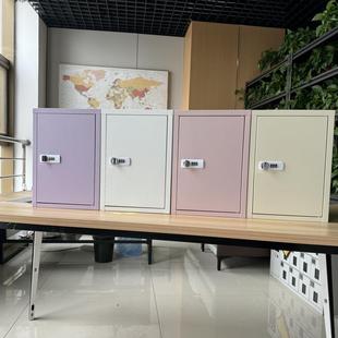 柜文件柜学生桌面小铁柜女生宿舍柜储物柜热卖 小型铁皮柜家用密码