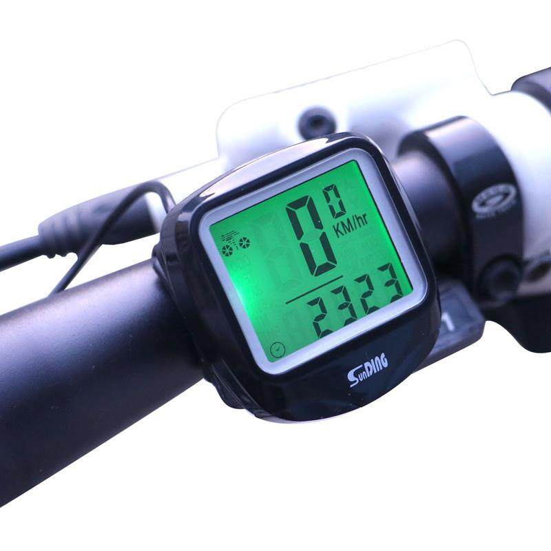 sunding顺东568AE自行车码表单车夜光里程表中英文背光