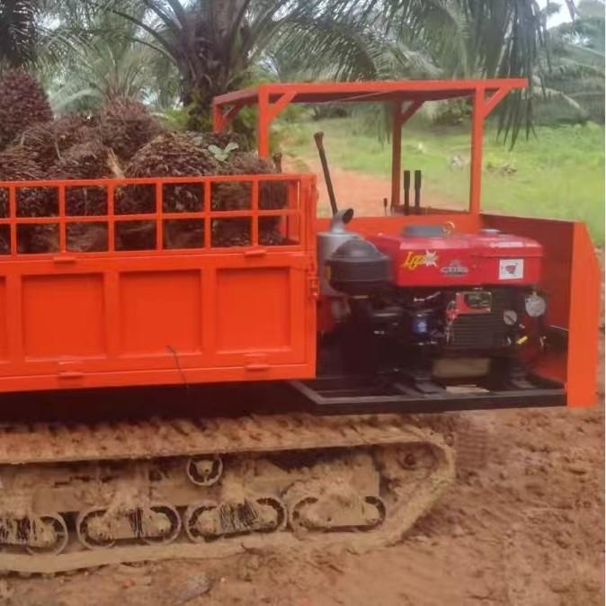 3-8吨运输车履带棕榈运输橡胶多地形马来西亚大拖拉机多地形适用