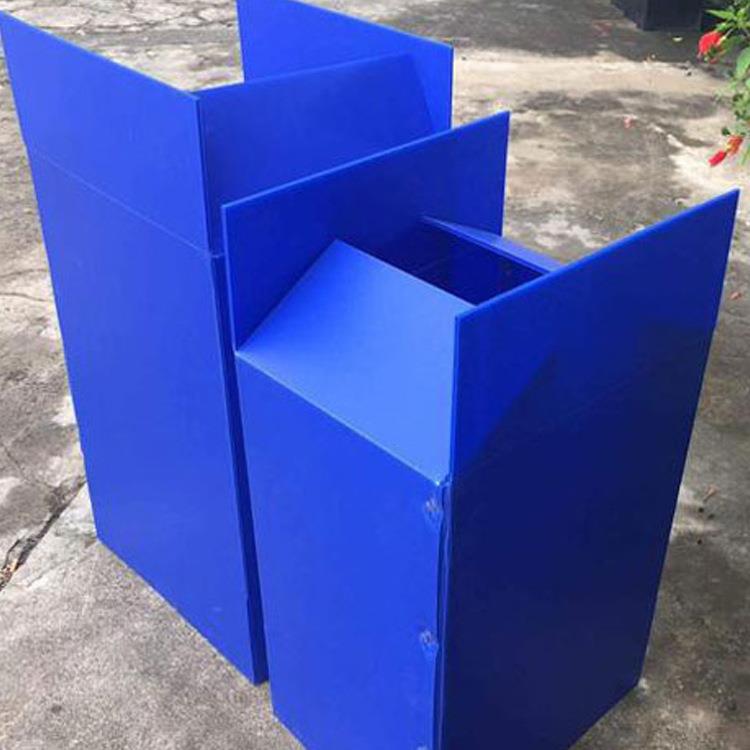 可折叠循环钙塑包装箱PP中空板加厚塑料瓦楞箱搬家整理医药箱