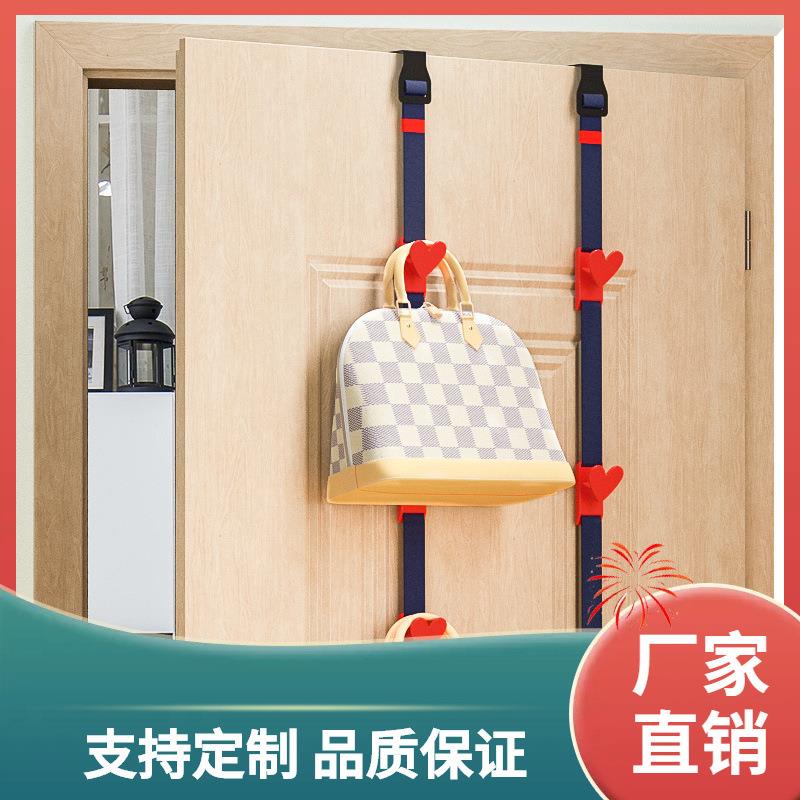 3BSA衣柜挂钩侧边门后挂衣架免打孔收纳包包衣服门上挂架衣柜门挂