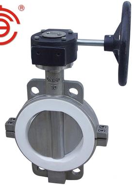 D371F/46衬氟阀 供应D371F4F6氟蝶蝶阀 专业供应D3714衬6衬氟蝶阀