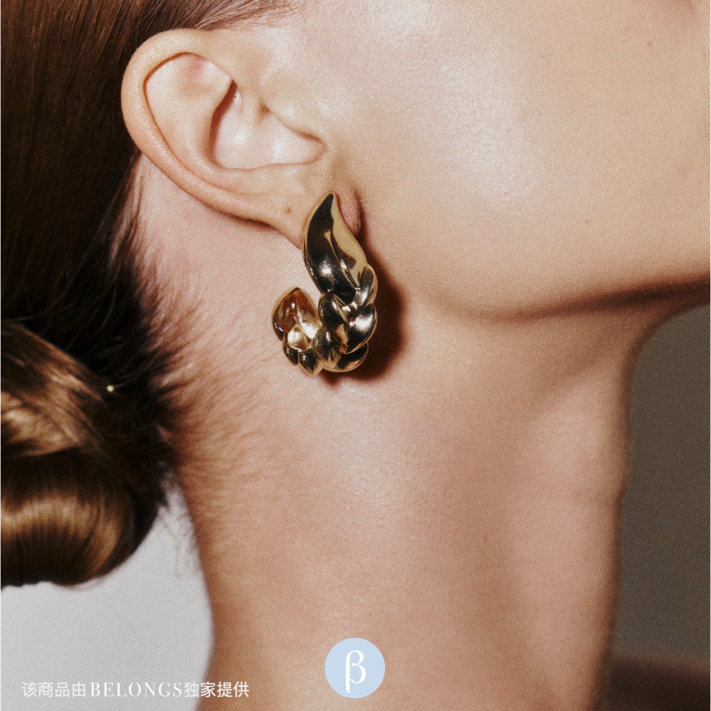 Lili Claspe · Frida 金色 编织 耳环［美国设计师］