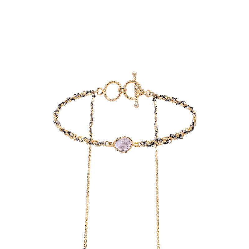 Marie Laure Chamorel · 732 金色 编织 手链［法国设计师］