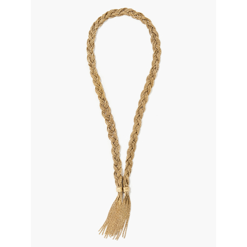 Aurelie Bidermann · Miki 编织 长项链［法国设计师］