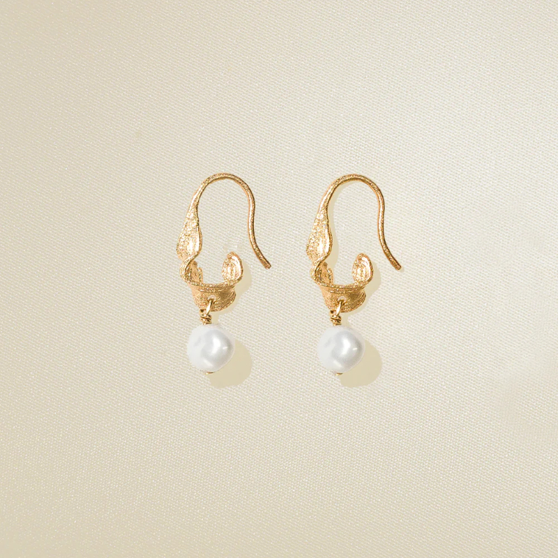 Agapee · Phaedra 淡水珍珠 耳钉［法国设计师］