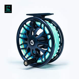 AS云脊AerialSummit铝合金飞钓轮飞蝇轮大容量带泄力5/6号轮