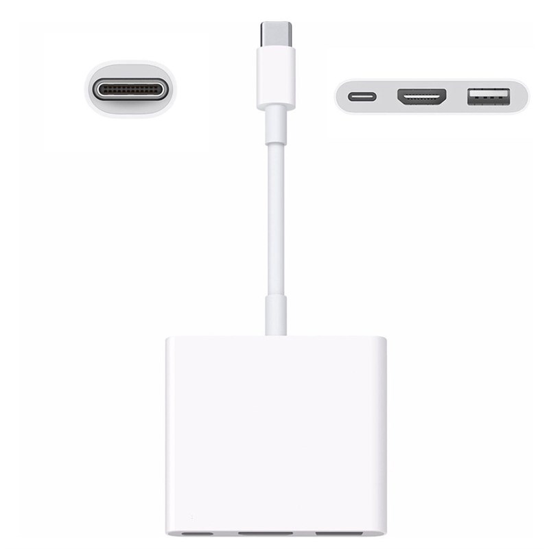 2021 HOT For Apple USrB-C Digital AV Multiport Adapter USB-C
