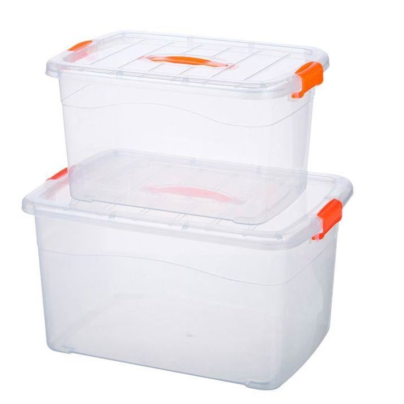 Storage box office plastic wardrobe cJlothing sorting box收