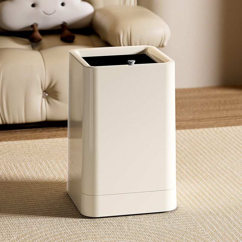 垃圾桶家用2025新款客厅大号厨房大容量厕所卫生间高颜值卧室无盖