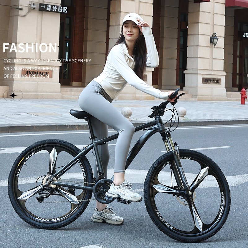 云彩捷安特选公路车21速减震双碟煞越野山地车 男女通用变速单车