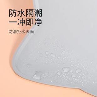 热销硅胶宠物号大碗垫猫咪狗狗吃饭垫子猫餐垫防滑防水防漏易猫用