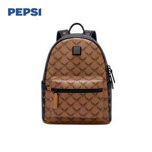pepsi百事通勤旅行双肩包时尚高级感大容量背包学生书包女款百搭