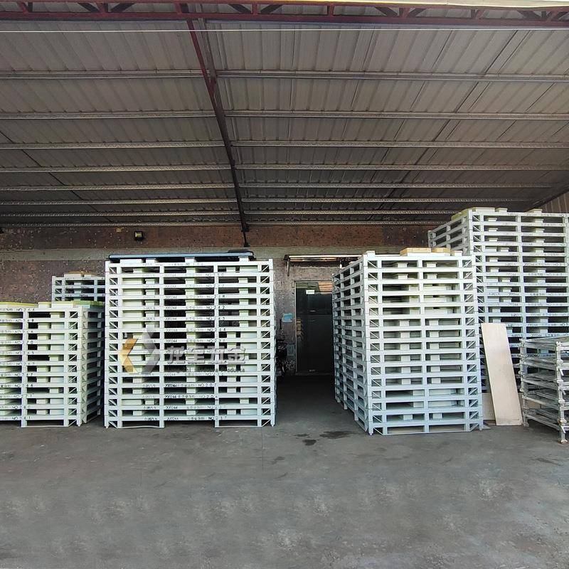 做方型DPC托盘物流重型叉车托盘地台板新能定源汽车专长用托铁盘