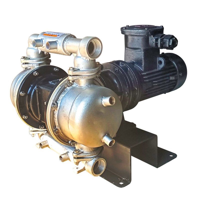 英科汽防爆不锈化工易结晶w蒸牌导热油夹套保温电动隔膜泵钢KDB