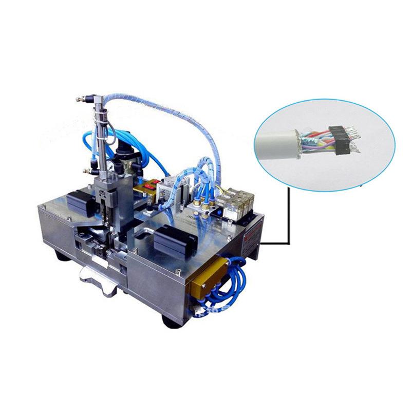 供应电JC-SMB00缆双面剥皮机 T双YPE-C线GAD缆VI芯线双面剥线机电