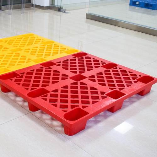 料托盘九脚网格塑叉车货架物板周货YXL转货板垫板塑胶卡仓板拖盘