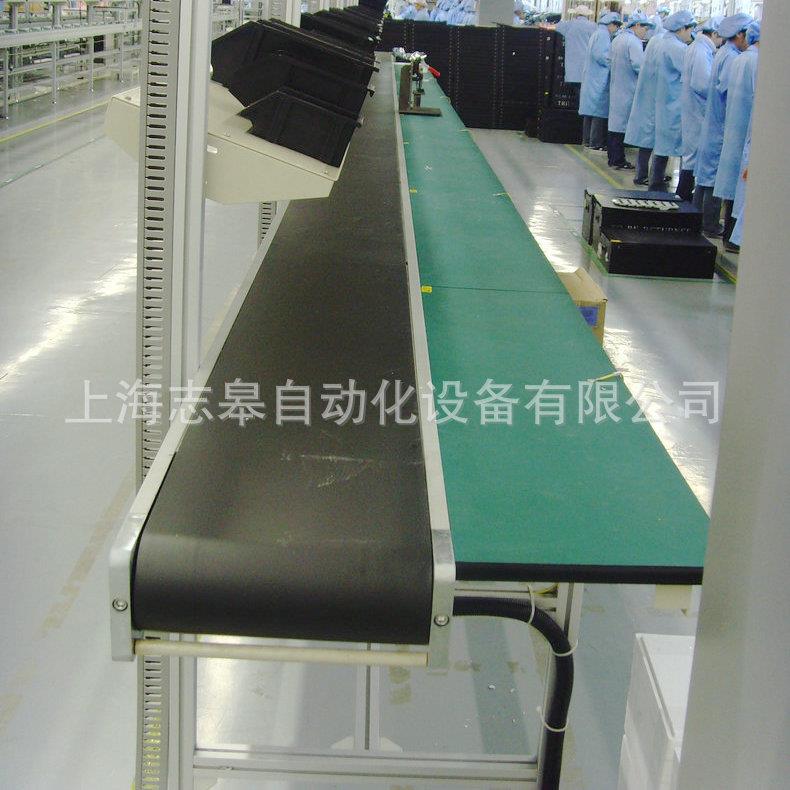 厂防家提供铝型材皮带线 双皮带线 静电皮SSJ线 皮层带吸风流水带