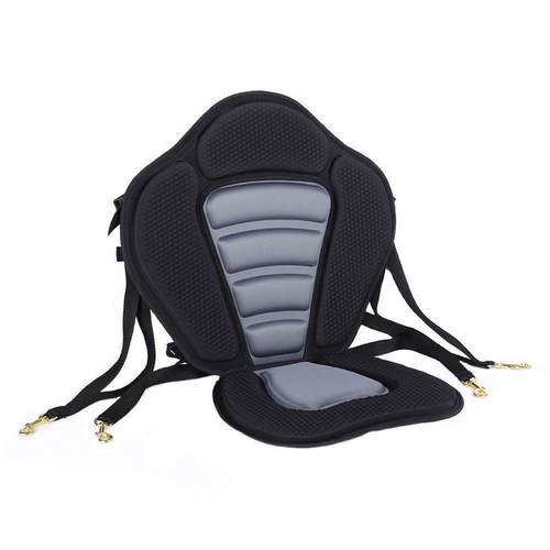 豪华皮划艇座椅靠背可调节充气船皮划艇冲浪板用配件座椅舒适靠背